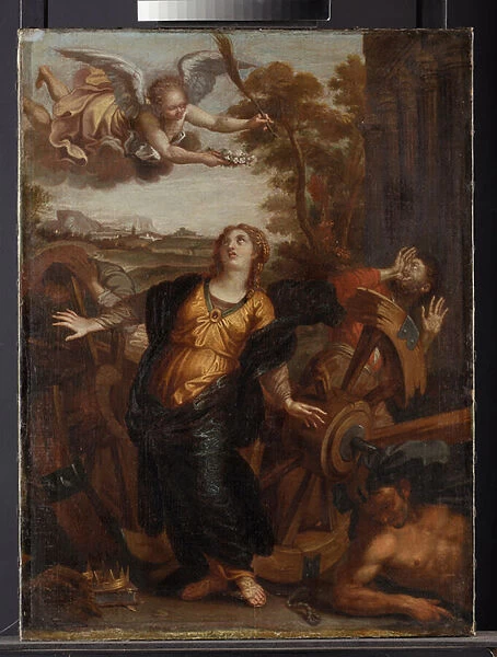 St Catherine of Alexandria, c. 1650-99 (oil on canvas)