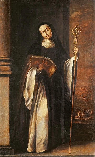 St. Paula or An Abbess, 1655 (oil on canvas)