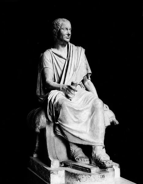 Statue of Marcus Claudius Marcellus (c. 268-208BC) (marble)