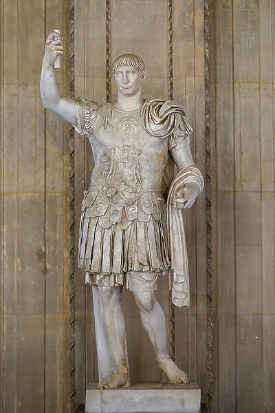 Statue of Trajan, 1st century (marble sculpture)
