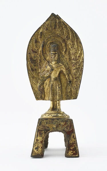 Statuette: Padmapani Avalokitesvara, Period of Division, 541 AD (bronze)