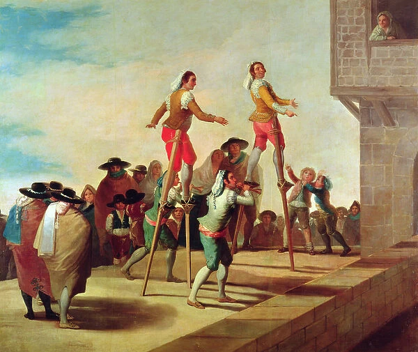 The Stilts, c. 1791-92 (oil on canvas)