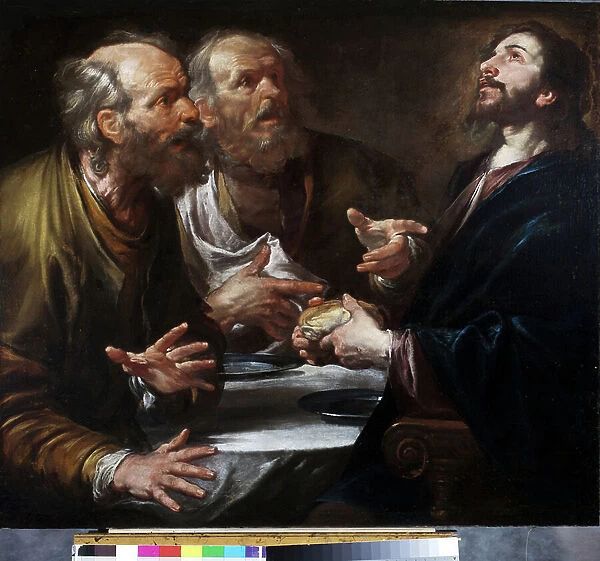 Supper at Emmaus, c. 1645-50 (oil on canvas)