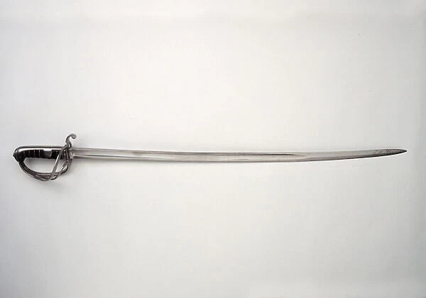 Sword belonging to Lieutenant (later Major) William Hodson, 1855 circa (metal)