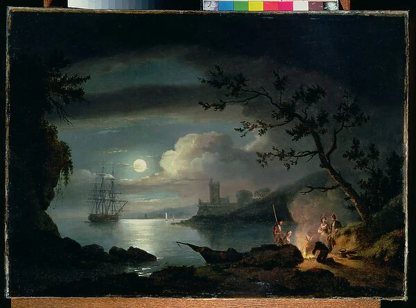 Teignmouth by moonlight