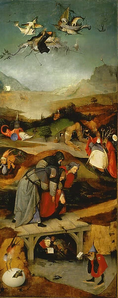 Temptation of St. Anthony (left hand panel) (see also 821, 35965, 59834, 67838 & 67839)