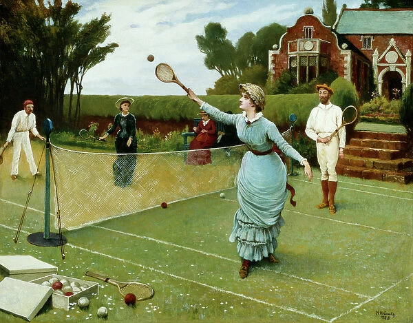 Tennis Players, 1885