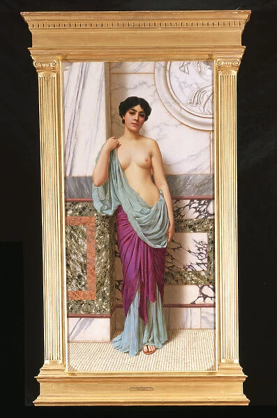 In the Tepidarium, 1909 (oil on canvas)