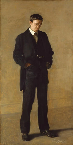 The Thinker: Portrait of Louis N. Kenton, 1900 (oil on canvas)