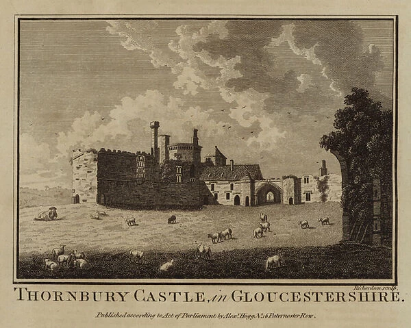 Thornbury Castle, in Gloucestershire (engraving)