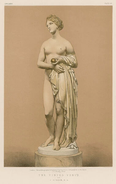 The Tinted Venus by J Gibson, R A (chromolitho)