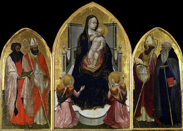 Triptych of Saint Giovenale, 1422 (tempera on wood)