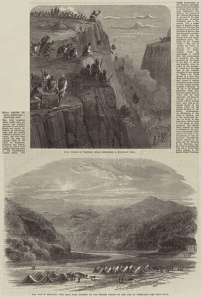 The War in Bhutan (engraving)