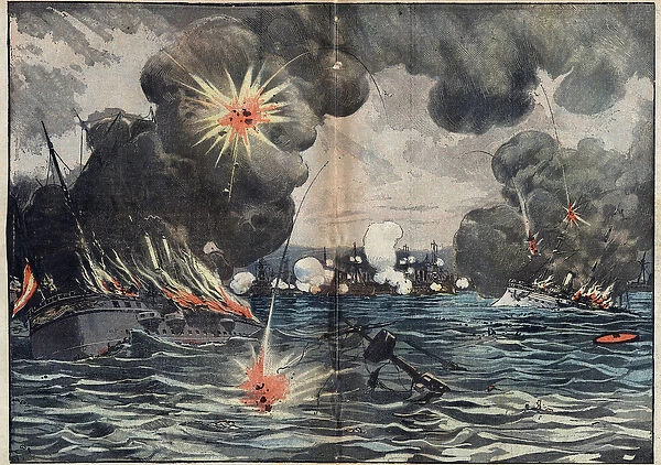 War Spain - United States (United States), May 1, 1898: Spanish fleet attacked in Manila