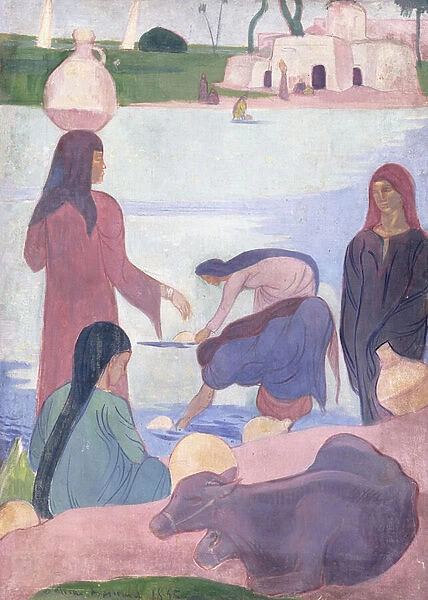 The Water Carriers, 1895 (oil on canvas)