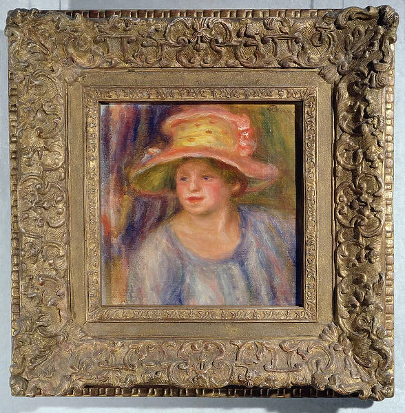 Woman with a hat, c. 1915-19 ? (oil on canvas)