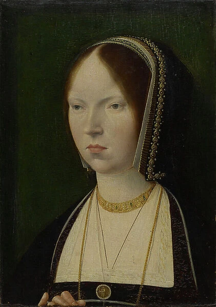 A Woman, traditionally identified as Isabella I of Castile, c. 1492-97 (oil on panel)