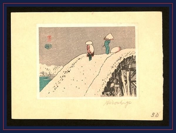 1797-1858 1900 1940 Ando Fukeiga Hiroshige Artist