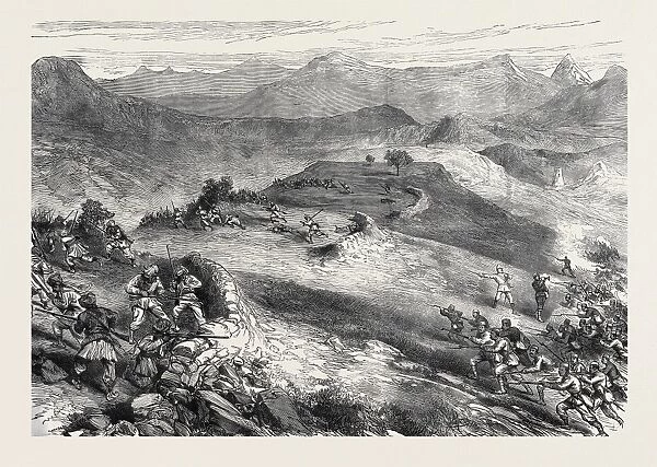 The Afghan War: Storming of the Spingawai Stockade, Morning of December 2, 1878
