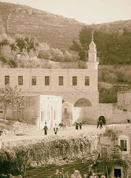 Ain Karim minaret 1943 Jerusalem Israel