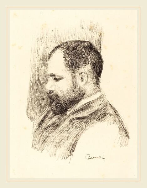 Auguste Renoir, Ambroise Vollard, French, 1841-1919, 1904, lithograph
