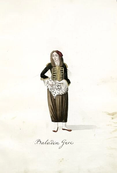 Baladin grec. [72], Mahmud II, Sultan of the Turks, 1784-1839, (Patron)