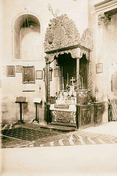 Bethlehem surroundings Armenian altar Church