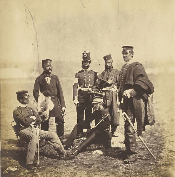 Brigadier General Van Straubenzee & Officers