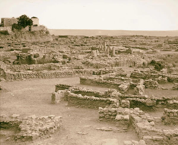Byblos Jebeil Byblos Excavated area 1936 Lebanon