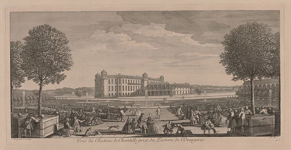 Chateau Chantilly Jacques Rigaud French 1681-1754