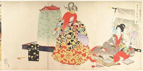 Chiyoda Castle Album Women Meiji period 1868-1912