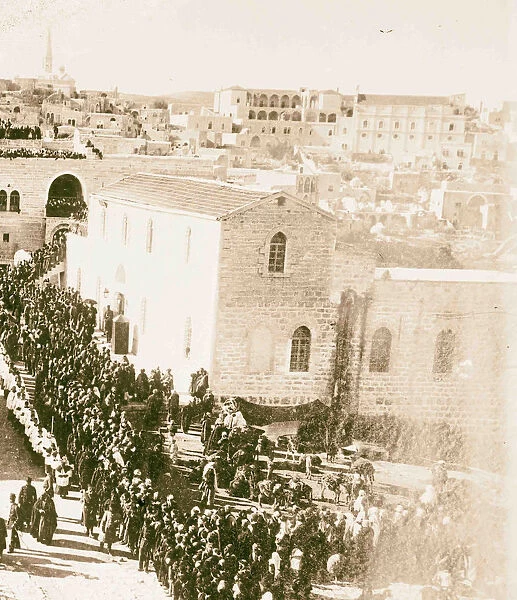 Christmas Day Bethlehem 1898 Israel