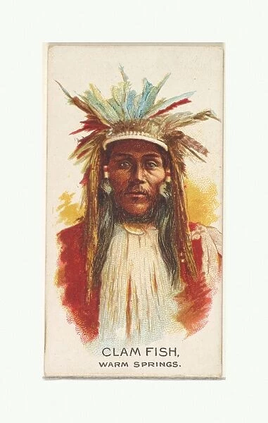 Clam Fish Warm Springs American Indian Chiefs series