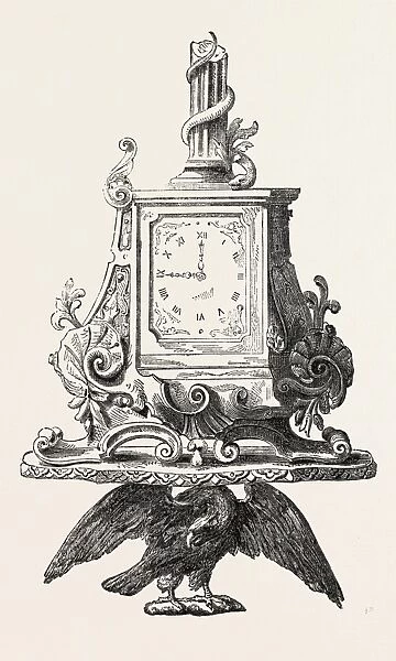 CLOCK, BY FRODSHAM, 1851 engraving