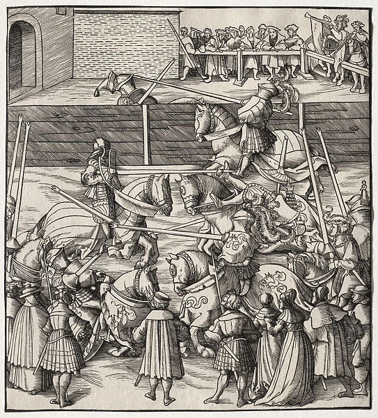Der Weisskunig Art Jousting Tilting 1513-1518