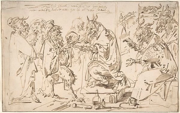 Diablerie Satire Medical Profession 1612-41