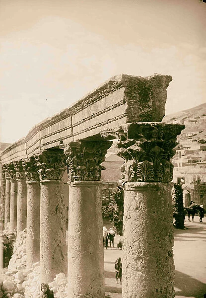 East Jordan Dead Sea Capitals colonnade Amman