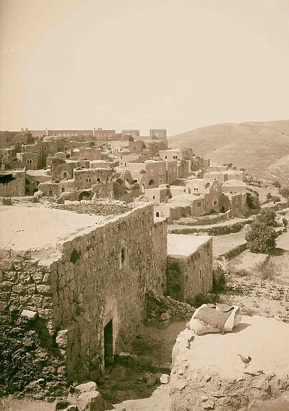 Environs Jerusalem Ain Karim native village 1900