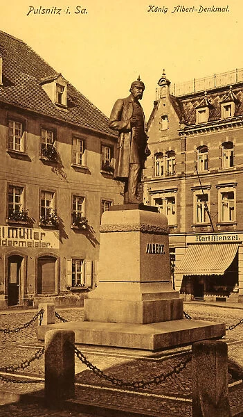 Ernst-Rietschel-Denkmal Pulsnitz Buildings 1915