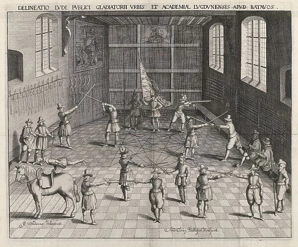Fencing school of the University of Leiden, William Isaacsz
