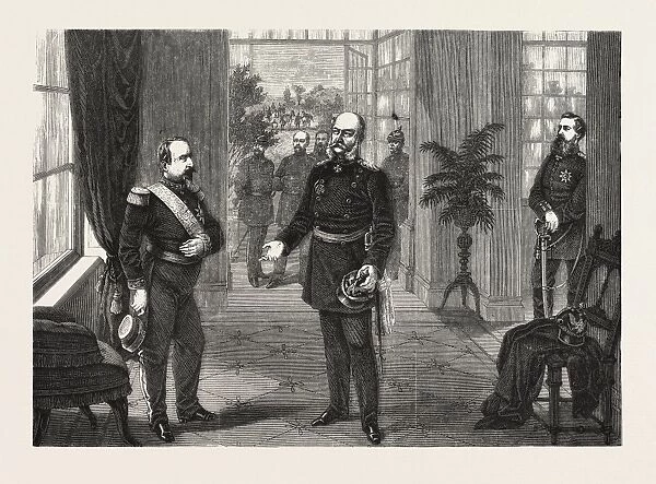 Franco-Prussian War: King William and the Emperor Napoleon at the Chateau De Bellevue