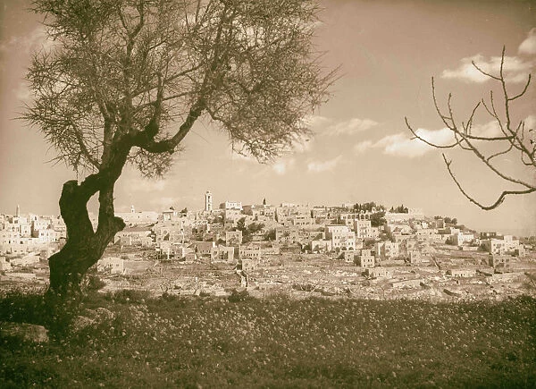 General view Bethlehem 1898 West Bank Israel