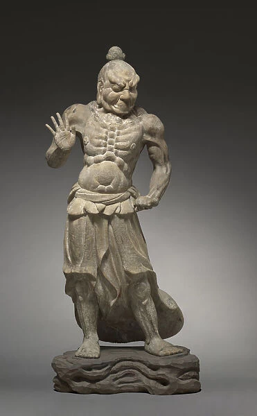 Guardian Figure Nio 1200s Japan Shiga prefecture