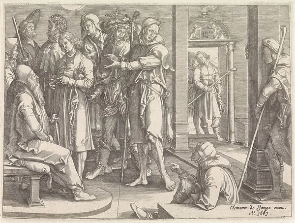 Joseph, his dreams, Anonymous, Lucas van Leyden, Clement de Jonghe, 1667