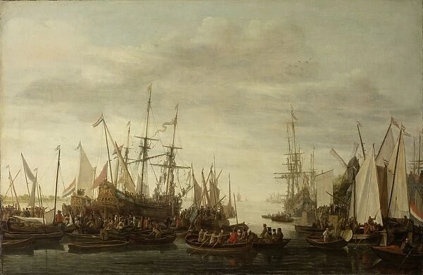 The Keelhauling of the Shipas Surgeon of Admiral Jan van Nes, Lieve Pietersz. Verschuier