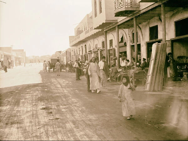 Kirkuk Main street newer town 1932 Iraq Karkuk