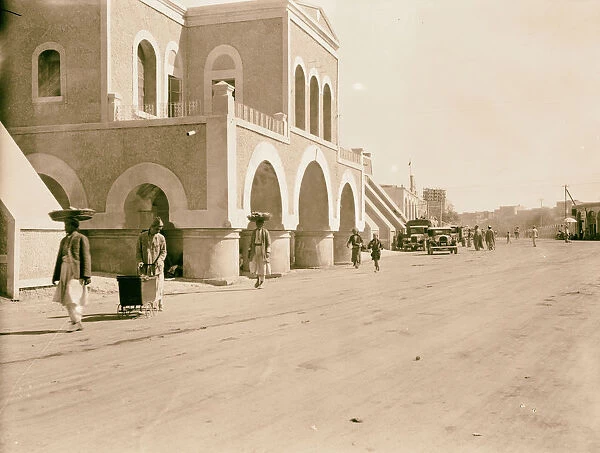 Kirkuk Typical architecture new street 1932 Iraq