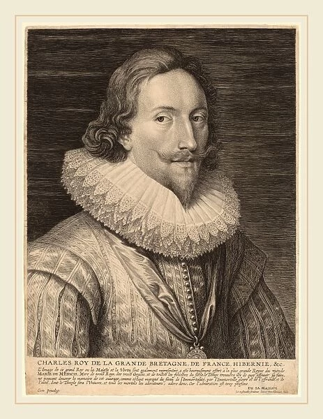 Lucas Emil Vorsterman after Sir Anthony van Dyck (Flemish, 1595-1675), Charles I