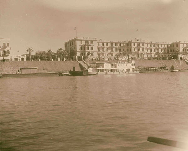 Luxor Winter Palace Hotel river boat 1936 Egypt