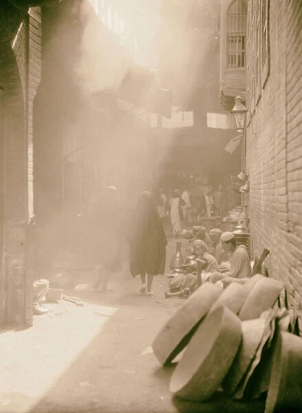Mesopotamia Baghdad Views street scenes types
